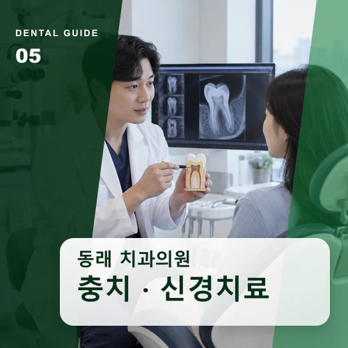 동래치과 | 동래 재신경치료·충치, 자연치아 보존 가능성 점검